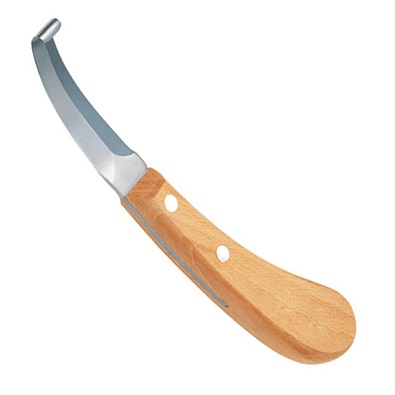 Нож для копыт PROFI,односторонний,средний